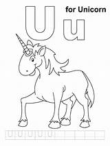 Unicorn Coloring Letter Pages Alphabet Printable Color Practice Kids Preschool Handwriting Colouring Print Colors Sheets Printables Crafts Bestcoloringpages Lettering Craft sketch template