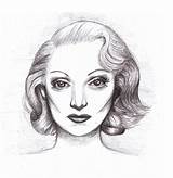 Dietrich Marlene sketch template