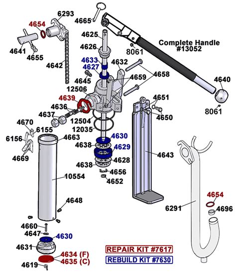 pump parts diagram