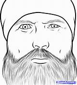 Dynasty Duck Coloring Robertson Pages Step Draw Jase Kids Drawing Dragoart Crafts Beard People sketch template