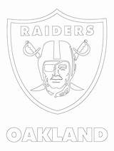 Raiders Coloring Logo Getdrawings Pages sketch template