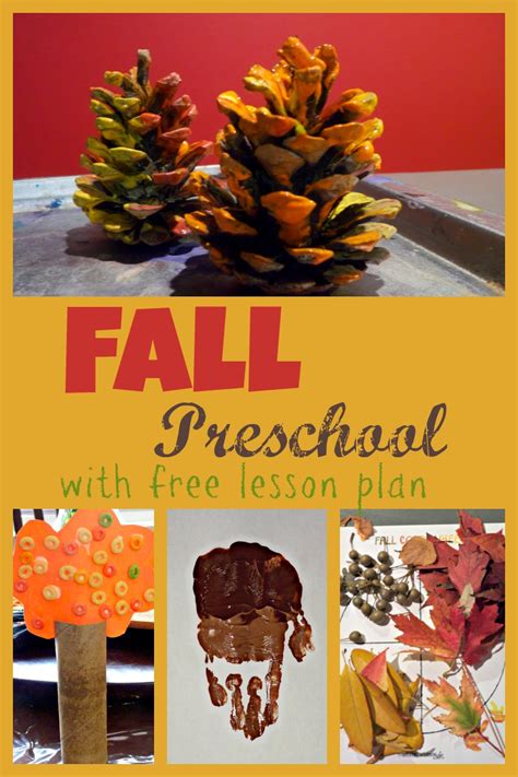 fall preschool week  excellent