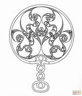 Celtic Coloring Pages Ornament Printable Designs Adults Print Book Kells Adult Color Bibliodyssey 2009 Knotwork Colouring Getcolorings Jewell Looking Drawing sketch template