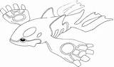 Kyogre Drawing Primal Coloring Pokémon Pages Getdrawings Member Minitokyo sketch template