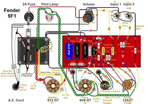 wiring diagram   electric guitar