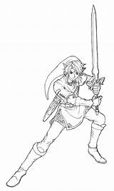 Zelda Link Coloring Pages Coloriage Colorier Dessin Imprimer Lineart Et Coloriages Dessins Twilight Princess Mandala Legend Unicorn Gratuit Fr Books sketch template