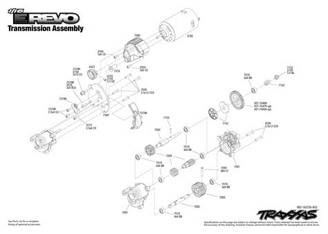 revo  parts diagram