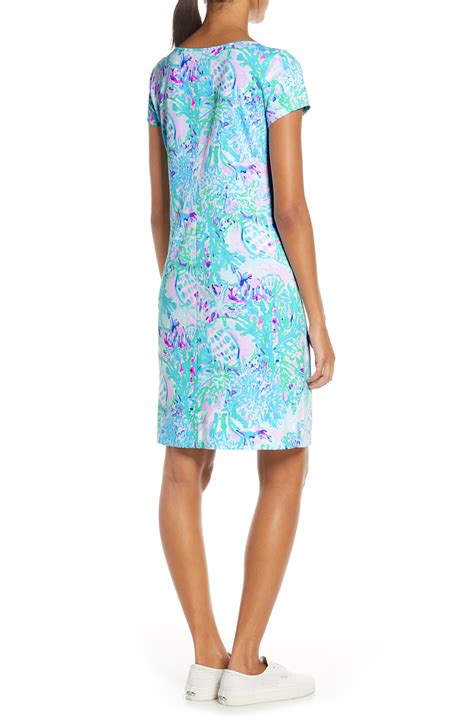 Lilly Pulitzer Lilly Pulitzer Marlowe Cotton T Shirt Dress In Blue Lyst