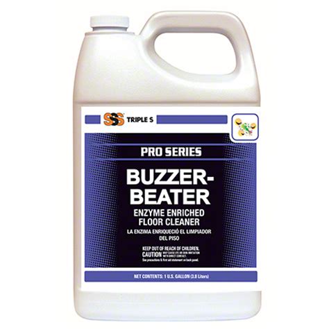 sss buzzer beater enzyme floor cleaner deodorizer gal gorm
