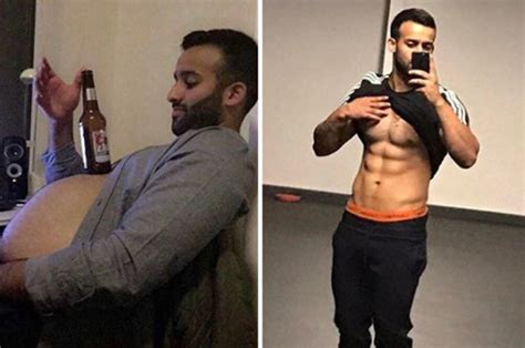 man sculpts impressive six pack in just nine months this