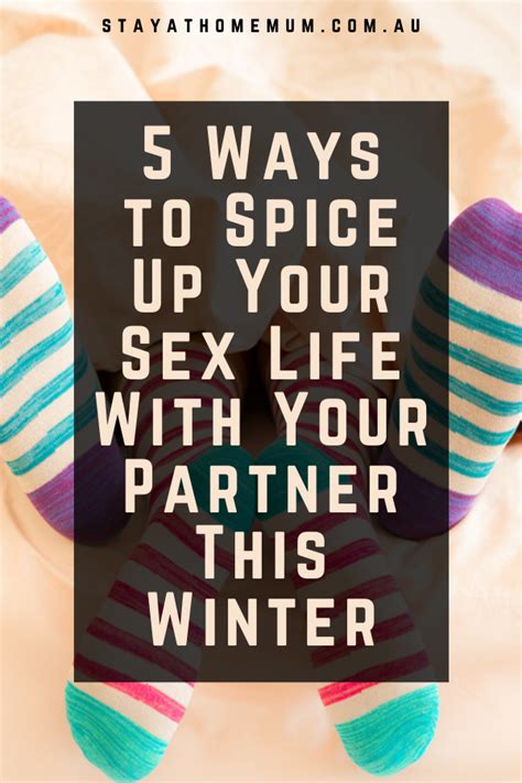 5 ideas to spice up your sex life with your partner
