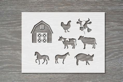 printable farmhouse stencils