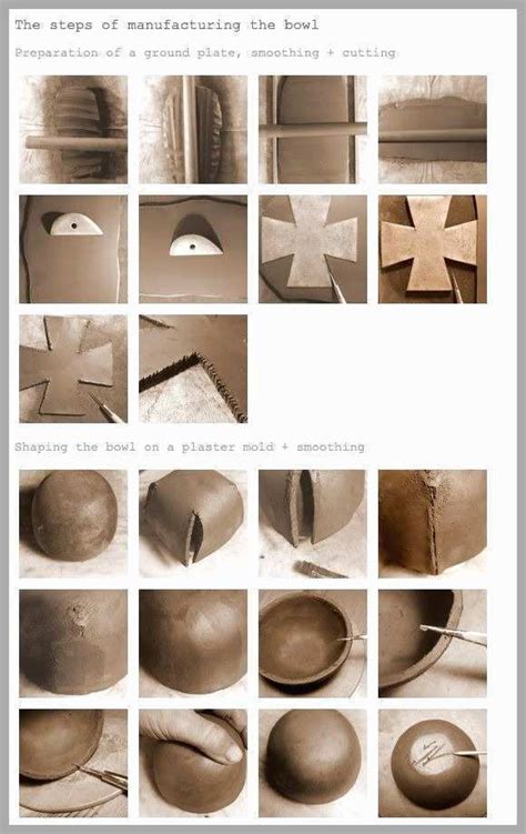 handbuilding pottery templates    clay projects images