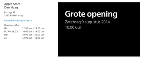 apple eroeffnet dritten niederlaendischen retail store  den haag macerkopf