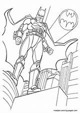 Coloring Batman Pages Bot Bat Template Book sketch template