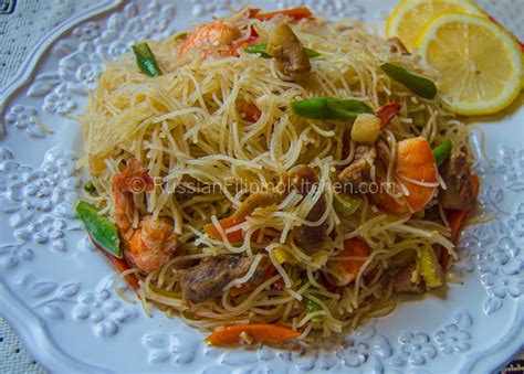 easy pancit bihon recipe russian filipino kitchen