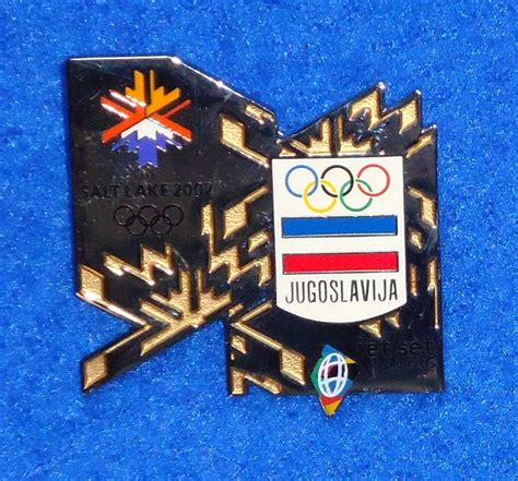 Extraordinary 2002 Salt Lake City Winter Olympics Pin Jugoslavija 1984