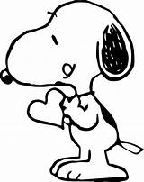 Snoopy A4 Wecoloringpage sketch template