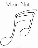 Music Note Coloring Drawing Pages Notes Drawings Cliparts Clipart Lord Sing Unto Noodle Life Twisty Kids Let Big Library Twistynoodle sketch template
