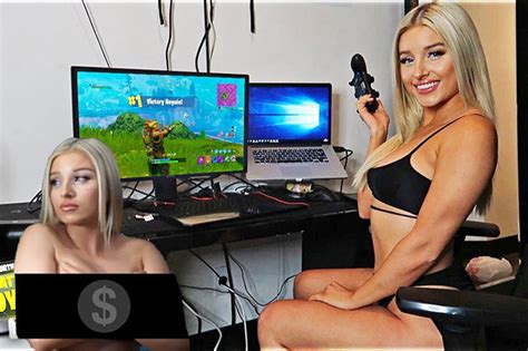 fortnite naked challenge youtube star strips as gamer takes on challenge daily star