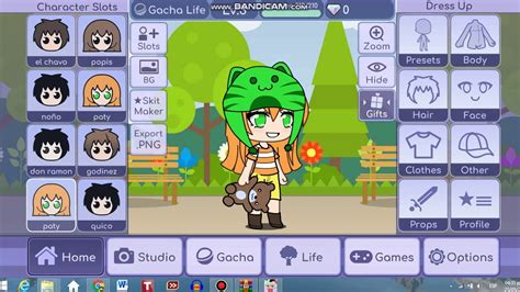 El Chavo Version Mujer Gacha Life Paty Con La Ropa Del