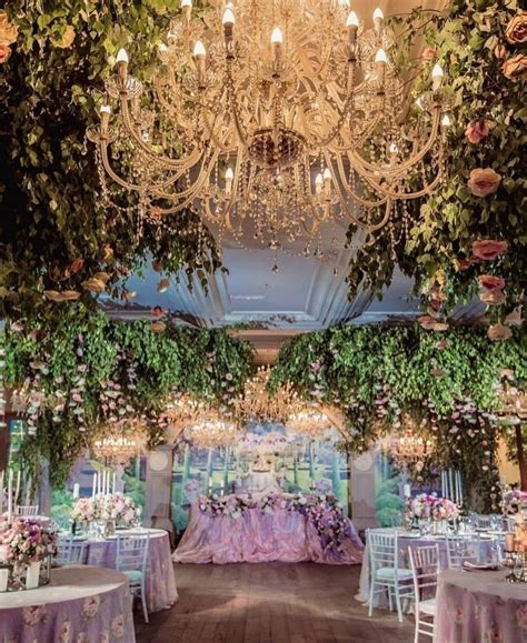 enchanted forest   indoor wedding  enchanted wedding