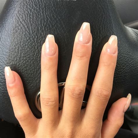 Coffin Nails Clear New Expression Nails