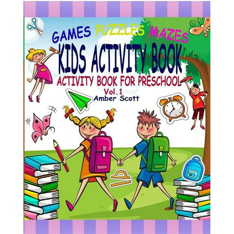 kids activity book activity book  preschool vol  paperback walmartcom