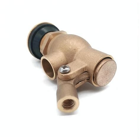 high quality water lever brass float valvebrass floating ball valve  water tank float valve