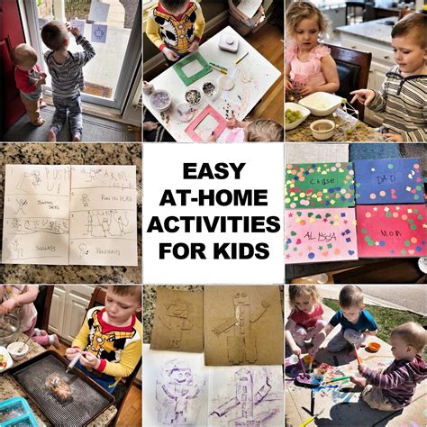 home activities  kids