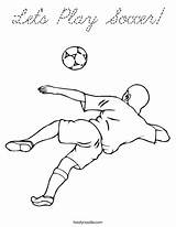 Coloring Soccer Play Cursive Let Favorites Login Add sketch template