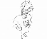 Freakazoid Coloring Pages Random sketch template