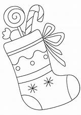 Stocking Tulamama Colouring Outline Hangers Arts Felt sketch template