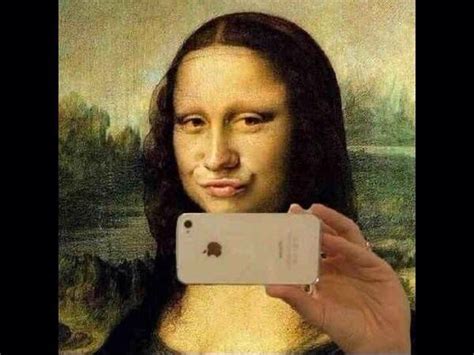 If The Mona Lisa Did A Selfie The Wave