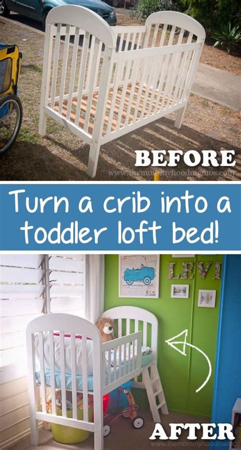 turn  crib   toddler loft bed pictures   images  facebook tumblr pinterest