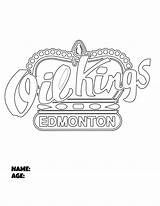 Edmonton Oilers Whl sketch template
