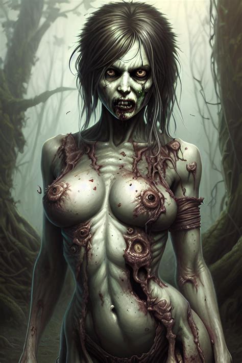 Rule 34 1girls Dead Holes Monster Girl Zombie Zombie Girl 7623792