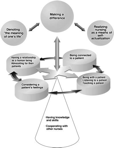schematic model values  clinical nursing practice  scientific diagram
