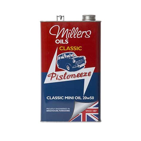 millers classic mini  mineral engine oil