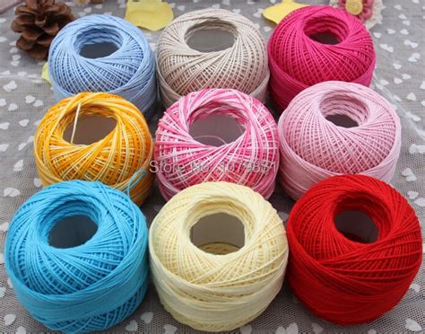 shipping  rolls variegated crochet threadyarn knitting thread