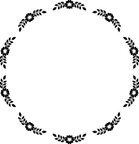 clipart flower circle clipart flower circle transparent