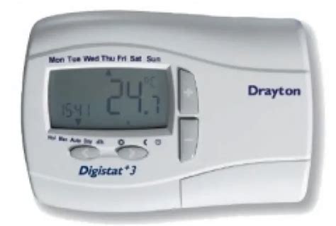 drayton digistat digital  day programmable room stat hard wired battery   picclick