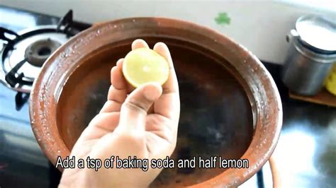 clean clay pot  cooking step  step youtube