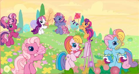 pony  meet  ponies flash images