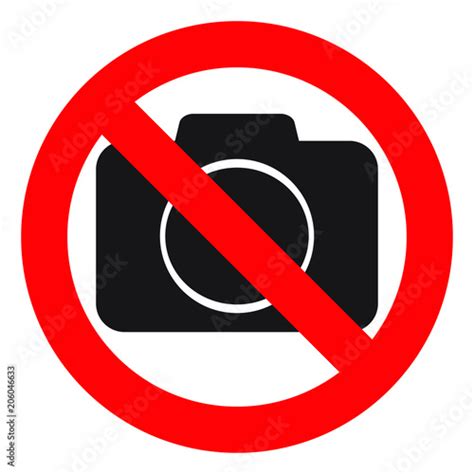 cameras allowed sign red prohibition  camera sign   pictures  photographs