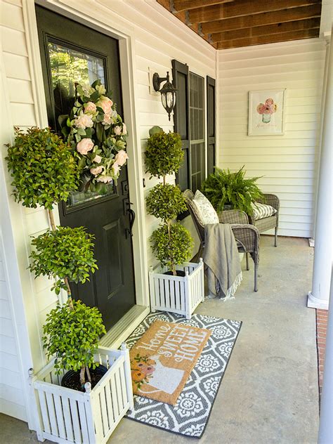 spring porch decorating tips home stories
