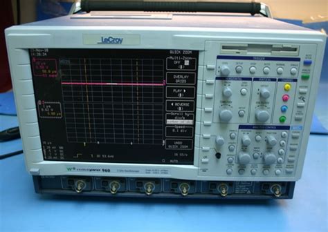 lecroy lecroy wavepro  ghz  channel oscilloscope oscilloscopes test  measurement