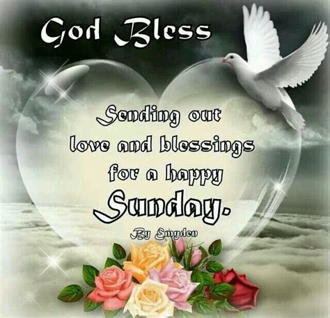 Sending Love And Blessings Happy Sunday Quotes Blessed Sunday Sunday