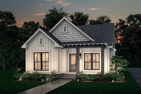 narrow craftsman house plan  front porch  bedroom cottage style house plans narrow lot
