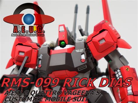 From Japan Mg 1 100 Mobile Suit Z Gundam Rms 099 Rick Dias